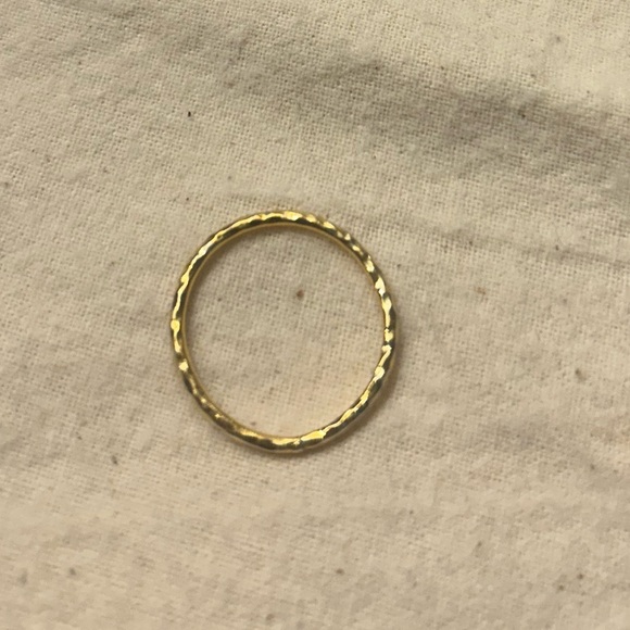 Kendra Scott Larissa band ring 18K gold vermeil - Picture 2 of 2